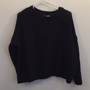 Dark navy sweater
